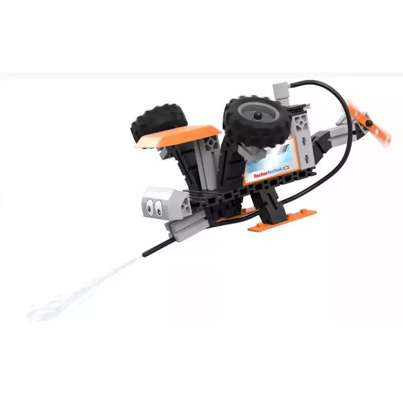 Edukacinis konstravimo rinkinys Fischertechnik Junior Pro 576100 – modulinis statybų rinkinys STEM mokymuisi