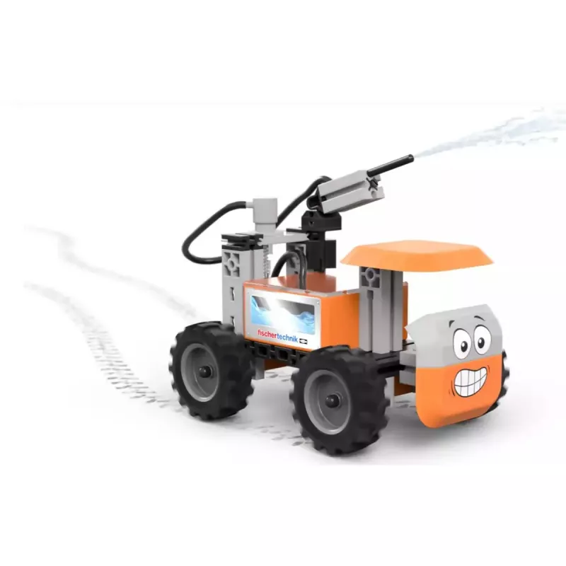 Edukacinis konstravimo rinkinys Fischertechnik Junior Pro 576100 – modulinis statybų rinkinys STEM mokymuisi
