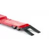 Siku MAN sunkvežimis su kelio volu, modelis 1:87, metalas, plastikas, raudona, geltona