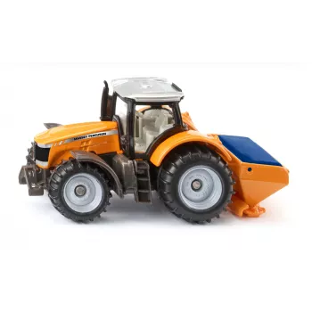 Siku Massey Ferguson su druskos barstytuvu Traktoriaus modelis Surinktas