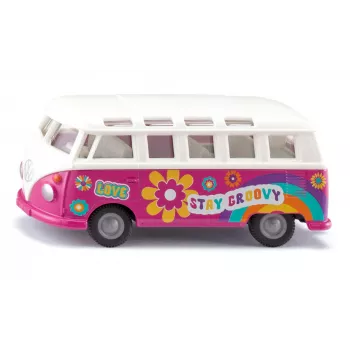 Siku VW T1 Samba autobuso modelis, surinktas, 1:50