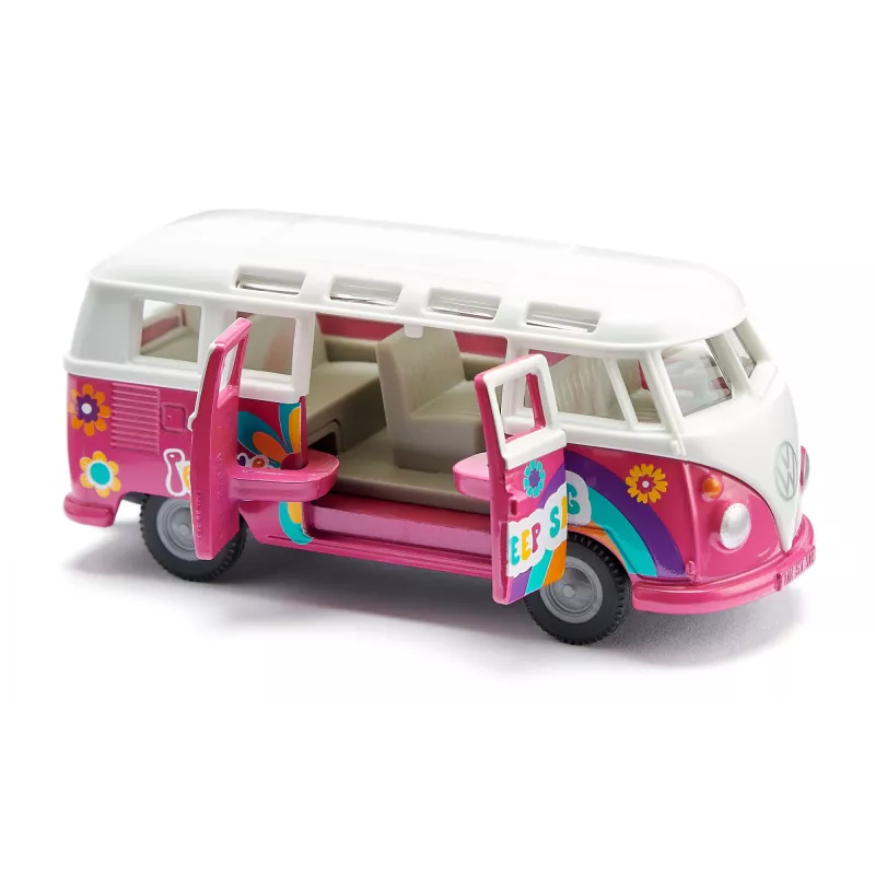 Siku VW T1 Samba autobuso modelis, surinktas, 1:50