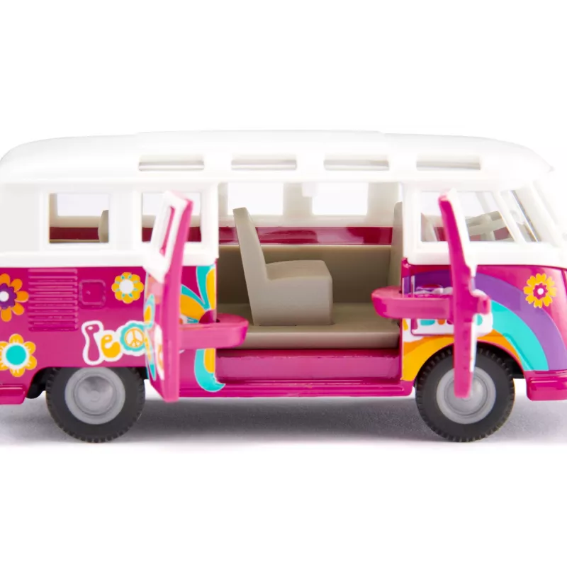 Siku VW T1 Samba autobuso modelis, surinktas, 1:50