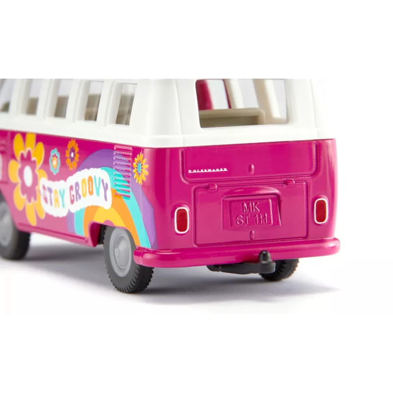 Siku VW T1 Samba autobuso modelis, surinktas, 1:50