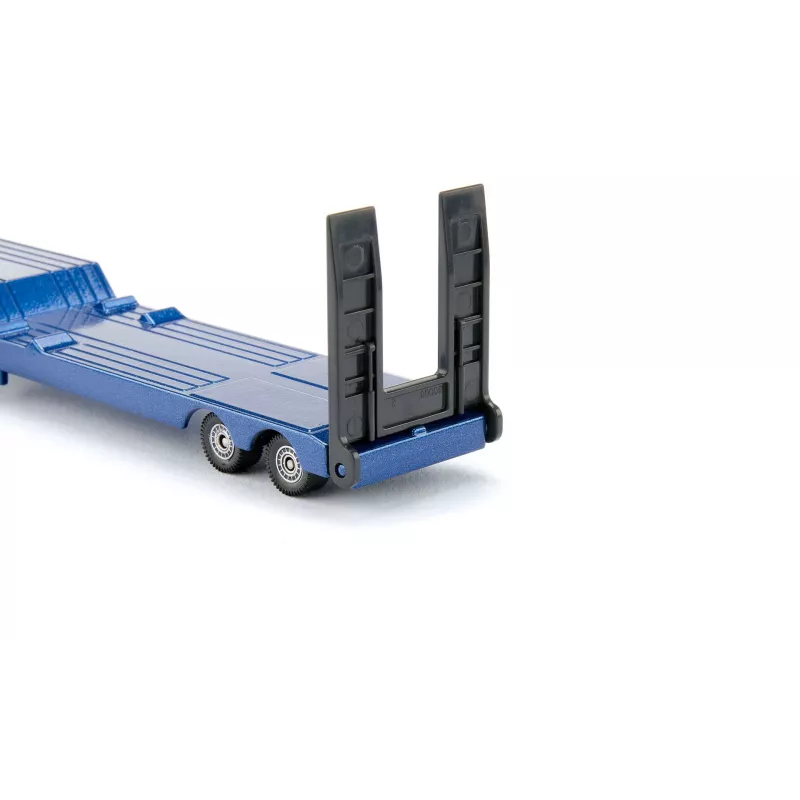 Siku MAN sunkvežimis su ekskavatoriumi-krautuvu, modelis 1:87, metalas/plastikas, mėlyna/geltona