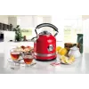Ariete 2854 Moderna elektrinis virdulys, 2000 W, 1,7 l talpa, 360° belaidis, automatinis išsijungimas, išimamas filtras, vandens lygio indikatorius, termometras, raudonas