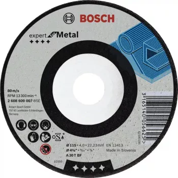 Priedas kampiniam šlifuokliui Bosch 2 608 600 223 šlifavimo diskas 125 mm
