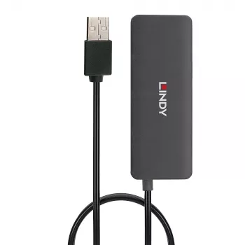 USB centrinis įrenginys Lindy 4 prievadų USB 2.0 Hub