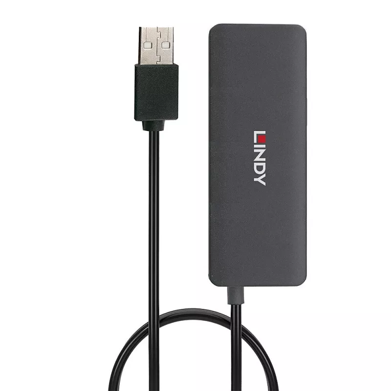 USB centrinis įrenginys Lindy 4 prievadų USB 2.0 Hub