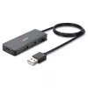 USB centrinis įrenginys Lindy 4 prievadų USB 2.0 Hub