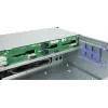 Server Rack Korpusas INTER-TECH IPC 4U-4708 — 4U, Juodas, ATX/PS2 maitinimo šaltiniui, 4x priekiniai 80mm, 2x galiniai 80mm, 2.5/3.5 colio HDD