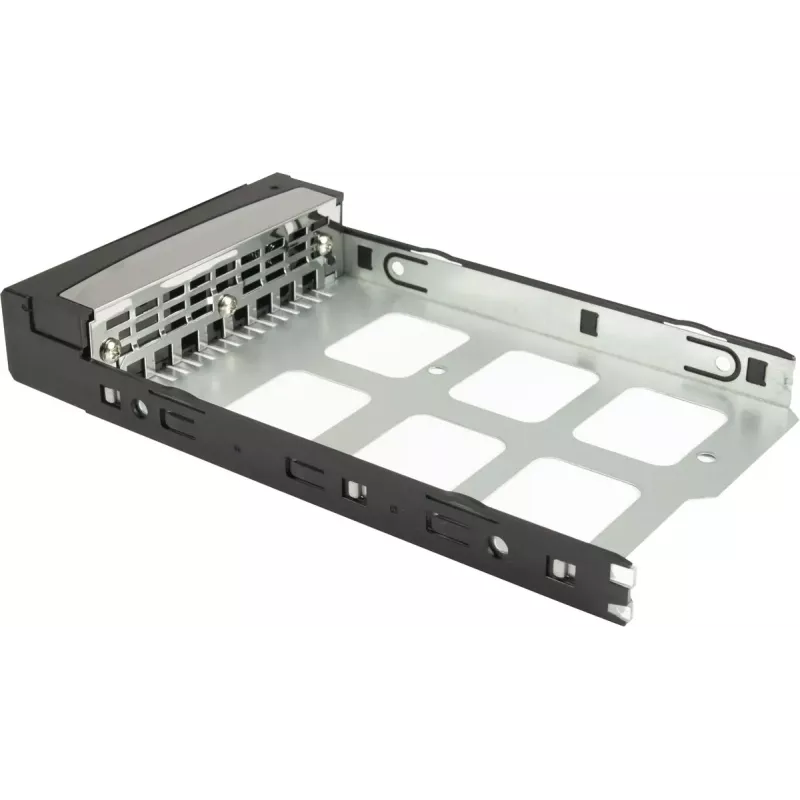 Server Rack Korpusas INTER-TECH IPC 4U-4708 — 4U, Juodas, ATX/PS2 maitinimo šaltiniui, 4x priekiniai 80mm, 2x galiniai 80mm, 2.5/3.5 colio HDD