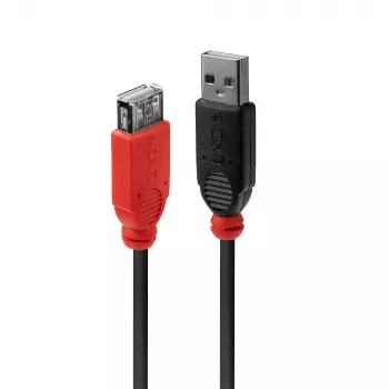 Lindy 5m USB 2.0 Active Extension Slim, 5 m, USB A, USB A, USB 2.0, 0.48 Gbit/s, Juoda