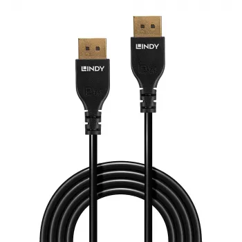 DisplayPort kabelis Lindy 2 m plonas DisplayPort 1.4