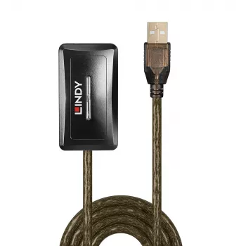 Lindy 10m USB 2.0 aktyvus prailginimo šakotuvas