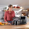 NutriBullet CrispLite Vision 8 L 2000 W Karšto oro gruzdintuvė Juoda