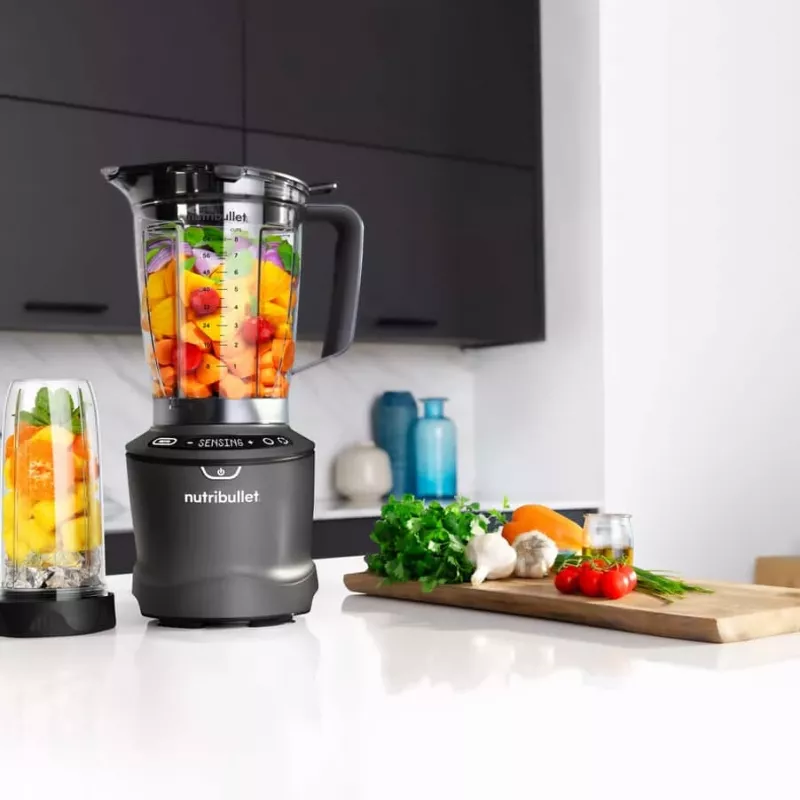 NutriBullet NBF550DG 1.89 L stalo blenderis 1500 W juodas