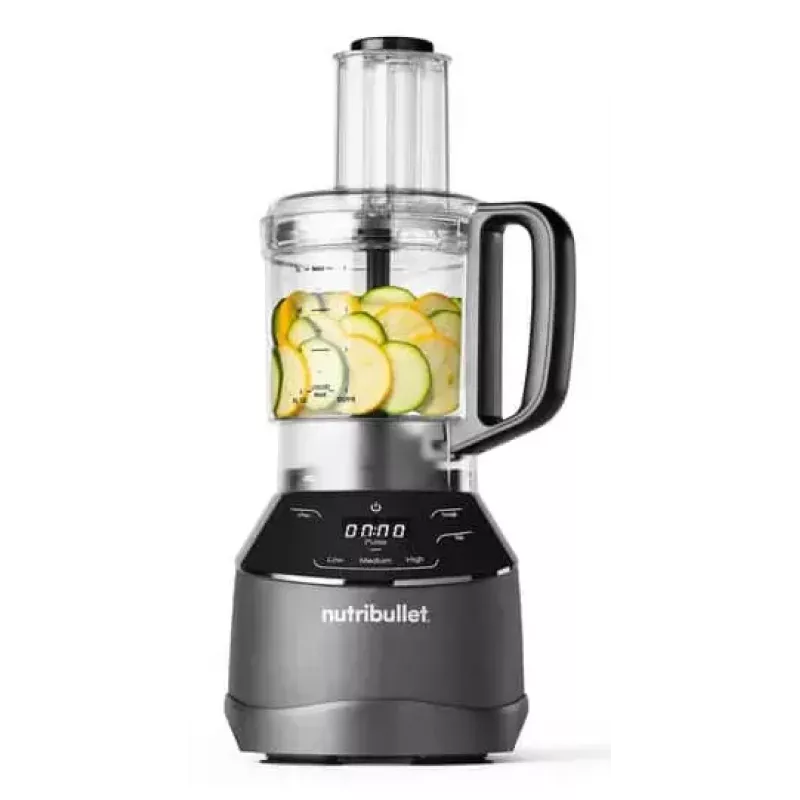 Virtuvinis kombainas NUTRIBULLET NBF580B — 1500 W, 1,8 l dubuo, juodas, nerūdijančio plieno peiliai