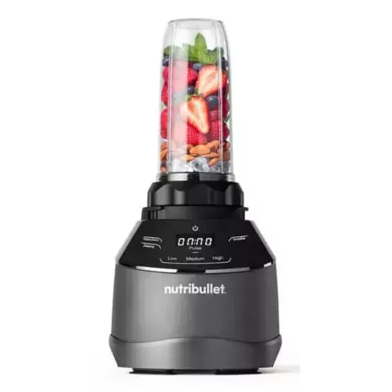 Virtuvinis kombainas NUTRIBULLET NBF580B — 1500 W, 1,8 l dubuo, juodas, nerūdijančio plieno peiliai