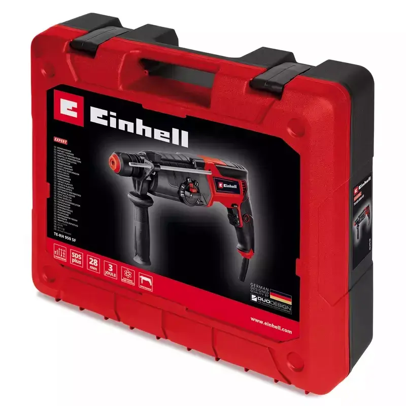 Perforatorius Einhell TE-RH 950 5F 950 W SDS Max 3 J 2,8 cm