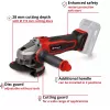 Kampinis šlifuoklis Einhell Power X-Change TE-AG 18/115-2 Li - Solo 18 V