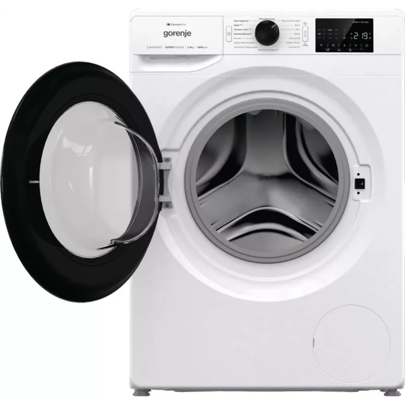 Gorenje WPNEI84A1TS skalbyklė su priekiniu pakrovimu 8 kg 1400 aps./min. Balta