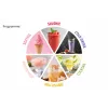 Unold 2in1 Slush ir Minkštųjų Ledų Gaminimo Mašina Sofie 48950, 2 L, 150 W
