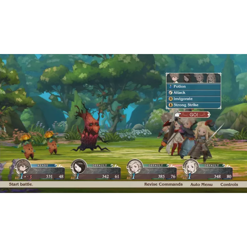 Nintendo Bravely Default Flying Fairy Remastered vokiečių, anglų, ispanų, prancūzų, italų, japonų kalbomis, Nintendo Switch 2