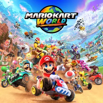 Nintendo Mario Kart World Standartinis leidimas supaprastinta kinų, vokiečių, anglų, ispanų, prancūzų, italų, japonų, korėjiečių, portugalų, rusų kalba Nintendo Switch 2