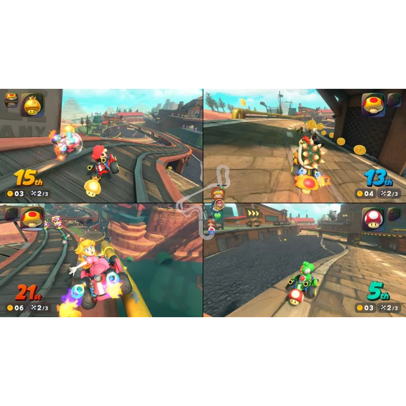 Nintendo Mario Kart World Standartinis leidimas supaprastinta kinų, vokiečių, anglų, ispanų, prancūzų, italų, japonų, korėjiečių, portugalų, rusų kalba Nintendo Switch 2