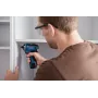 Bosch GSR 12V-35 HX Professional akumuliatorinis suktuvas, 12 V, 35 Nm, 1750 aps./min., 2 greičių, be akumuliatoriaus ir kroviklio, L-BOXX, mėlynas/juodas