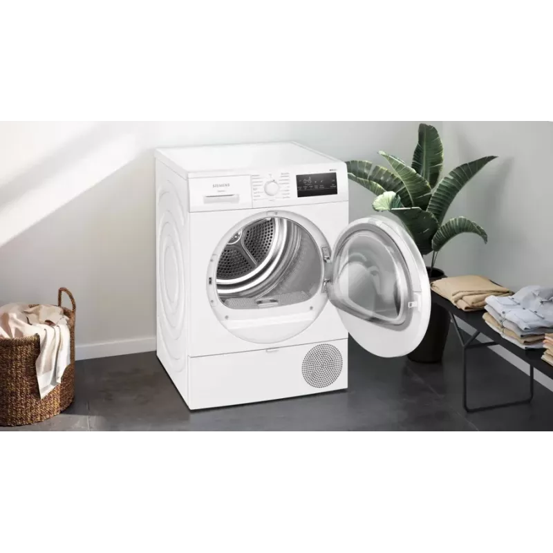 Siemens iQ300 WT45HVA4 džiovinimo mašina Laisvai pastatoma Priekinis pakrovimas 8 kg Balta