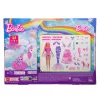 Barbie Advent Calendar su lėle ir 24 staigmenų aksesuarais, įskaitant vienaragį ir augintinius