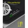 Šilumos šalintuvas ICY BOX IB-M2HS-PS5, skirtas PlayStation 5, juodas, 27 mm × 76 mm × 9 mm