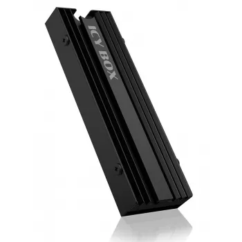 Šilumos šalintuvas ICY BOX IB-M2HS-PS5, skirtas PlayStation 5, juodas, 27 mm × 76 mm × 9 mm