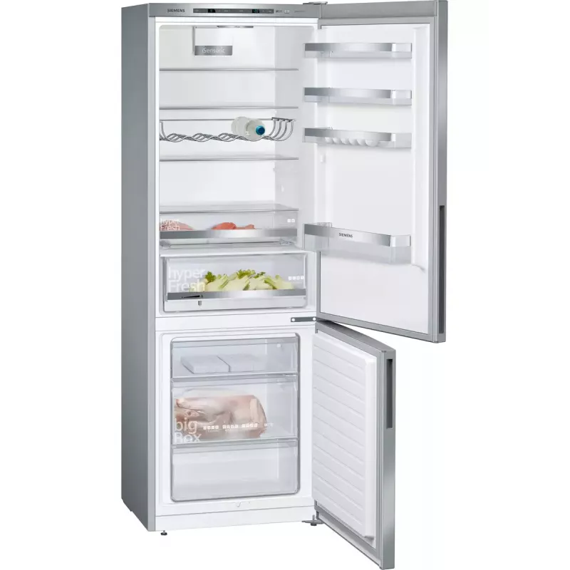 Šaldytuvas-šaldiklis Siemens KG49EAICA Laisvai pastatomas 419 L Nerūdijantis plienas