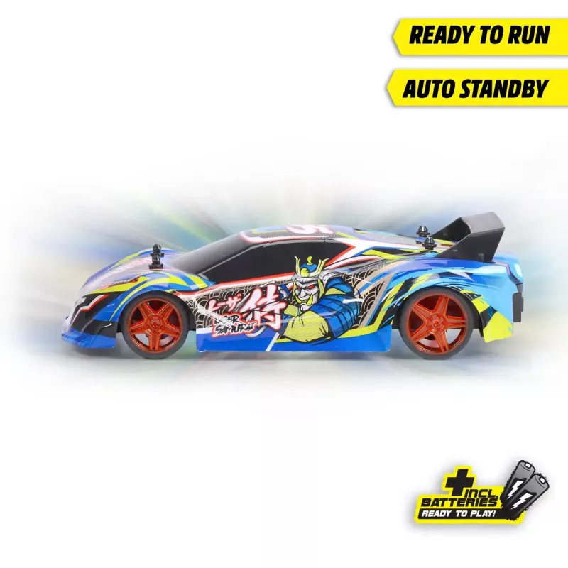 Radijo bangomis valdomas automobilis Simba-Dickie Dickie RC Laser Samurai, mastelis 1:20