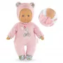 Minkštas žaislinis meškiukas Simba-Dickie Corolle Mon Doudou Corolle Sweetheart rožinis – guodžianti pliušinė lėlė