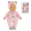 Minkštas žaislinis meškiukas Simba-Dickie Corolle Mon Doudou Corolle Sweetheart rožinis – guodžianti pliušinė lėlė