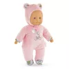 Minkštas žaislinis meškiukas Simba-Dickie Corolle Mon Doudou Corolle Sweetheart rožinis – guodžianti pliušinė lėlė