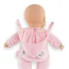 Minkštas žaislinis meškiukas Simba-Dickie Corolle Mon Doudou Corolle Sweetheart rožinis – guodžianti pliušinė lėlė