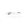 Kaušelis ledams Unold 488990 4 mm Nerūdijantis plienas Plastikas Baltas