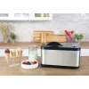 Unold 48826 EVA ledų ir jogurto gaminimo aparatas su kompresoriumi, 1,5 l, 120 W, juodas, nerūdijantis plienas