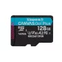 Kingston Technology 128GB microSDXC Canvas Go Plus Gen4 200R A2 U3 Single Pack be adapterio