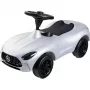 Vaikiškas stumiamas/paspirtukinis automobilis Simba-Dickie BIG Mercedes-AMG GT sidabrinis/juodas