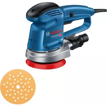Ekscentrinis šlifuoklis Bosch GEX 34-125 kartoninė dėžutė 0601372300