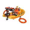 Žaislinė valtis Simba-Dickie Fireman Sam Neptune Boat su figūrėle