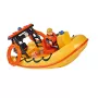 Žaislinė valtis Simba-Dickie Fireman Sam Neptune Boat su figūrėle
