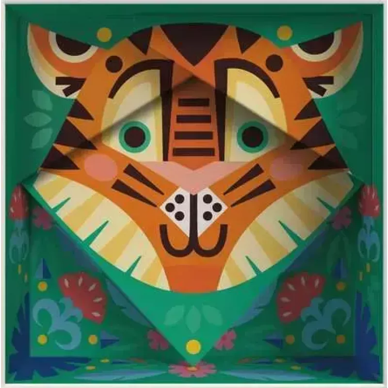 Piešimo rinkinys Ravensburger CreArt Do it together – Tigras (bendras piešimas) 25863