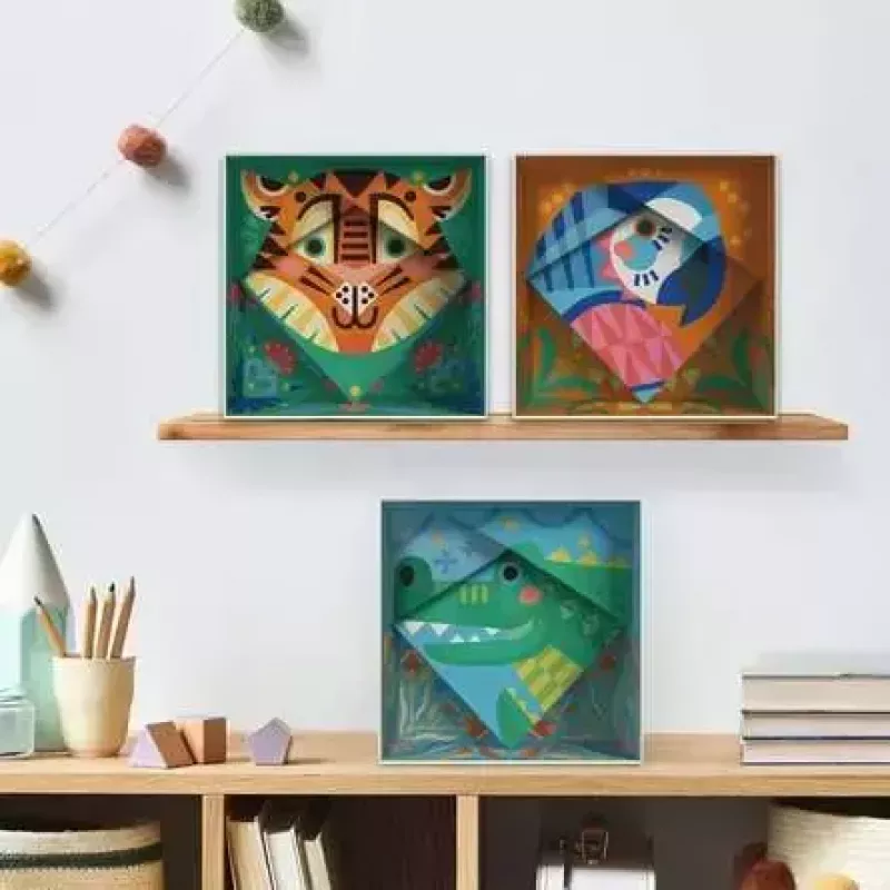 Piešimo rinkinys Ravensburger CreArt Do it together – Tigras (bendras piešimas) 25863